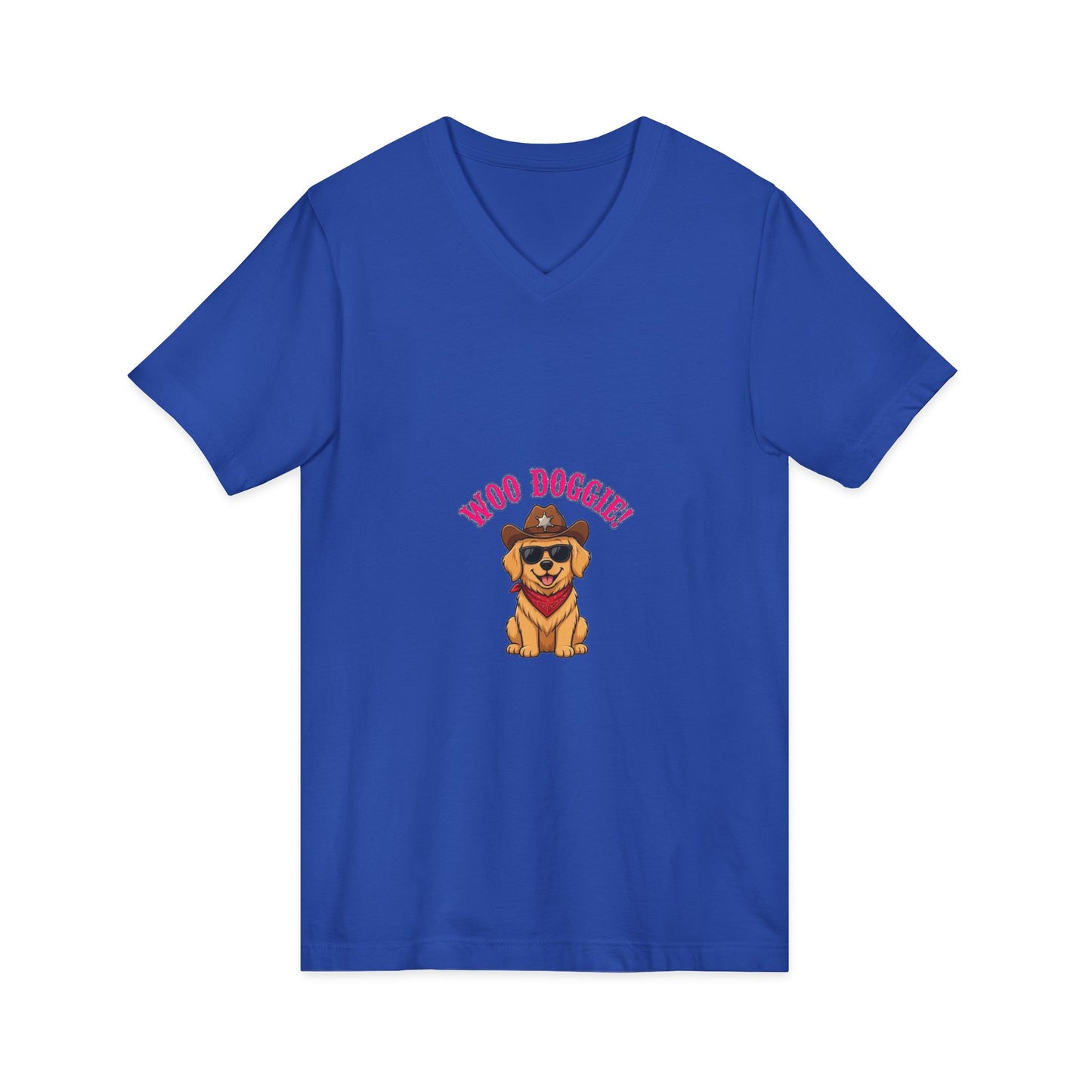 Woo Doggie! The Lovable Main Character - Western Dog Tee | Sheriff Pup Anthem Shirt