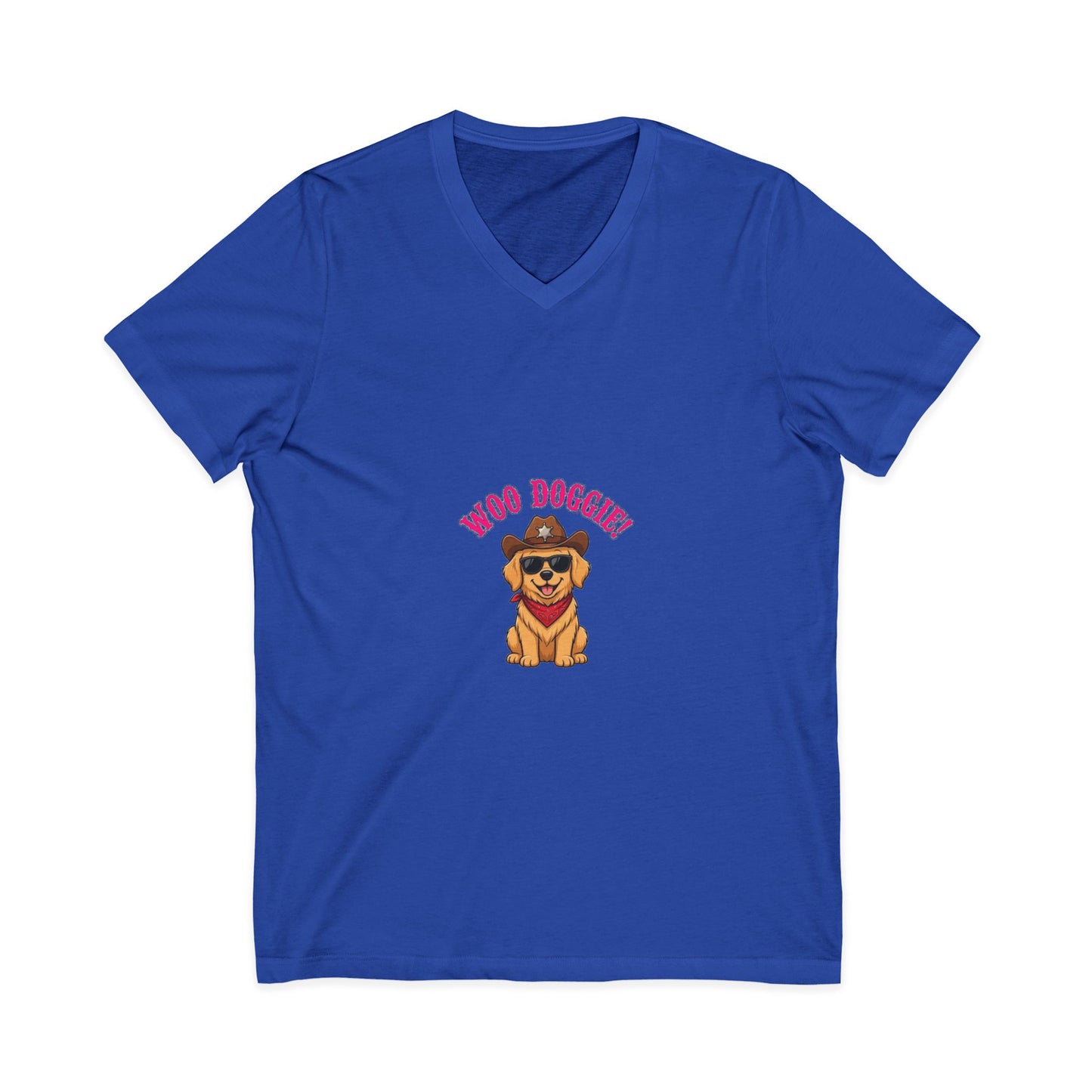 Woo Doggie! The Lovable Main Character - Western Dog Tee | Sheriff Pup Anthem Shirt
